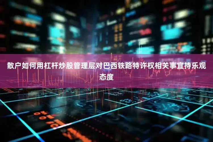 散户如何用杠杆炒股管理层对巴西铁路特许权相关事宜持乐观态度